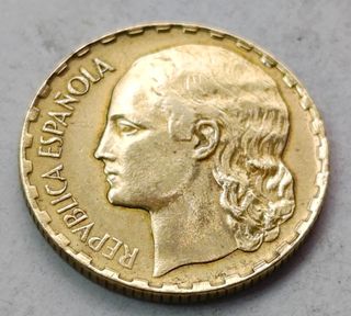 Lote 3 Monedas 1937 República Española MBC