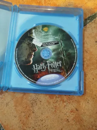 Blu-ray Harry Potter Reliquias Muerte Parte 2