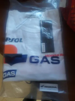 Camiseta Repsol Honda Talla M Blanca