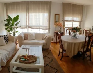 3 Estores de Lino Beige