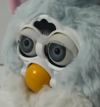 Furby Baby 1999 Baby Blue, Italiano