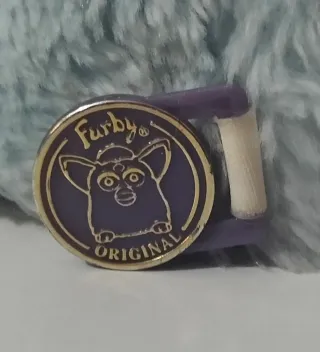 Furby Baby 1999 Baby Blue, Italiano