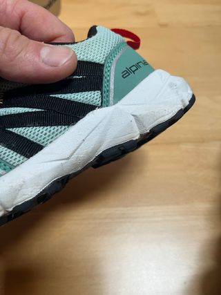 Scarpe Alpina Bambino Nero/Verde Acqua taglia 28