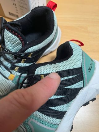 Scarpe Alpina Bambino Nero/Verde Acqua taglia 28