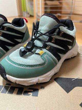 Scarpe Alpina Bambino Nero/Verde Acqua taglia 28