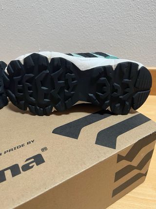 Scarpe Alpina Bambino Nero/Verde Acqua taglia 28