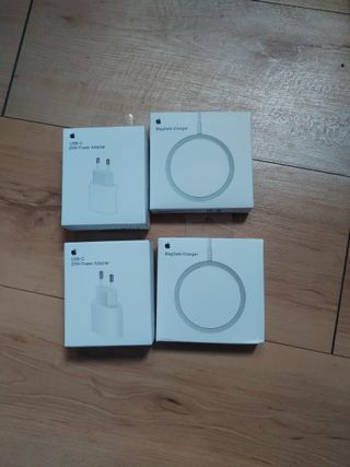 Cargadores Apple Iphone magnéticos+adaptadores