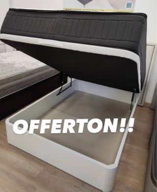 Canapé abatible y Colchón