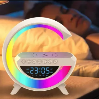Lampada cassa Bluetooth ricarica wireless
