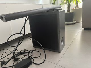 Barra de sonido LG + Subwoofer Negro/Gris