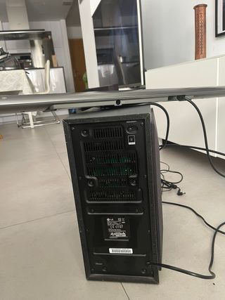 Barra de sonido LG + Subwoofer Negro/Gris