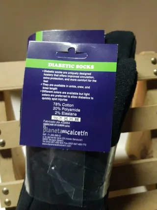 Lote 3 Pares Calcetines Diabéticos El Planeta del