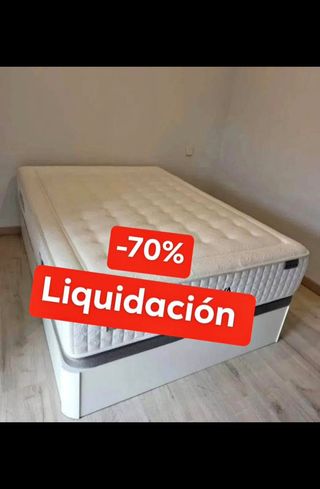 Cama + Colchón con descuento -70%