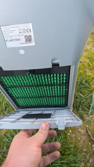 Ventilador Humidificador Klarstein Negro