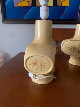 Lámparas Retro Vintage Florales (2 unidades)