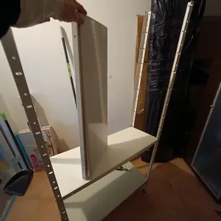 Estantería 4 baldas 150x75x30cm