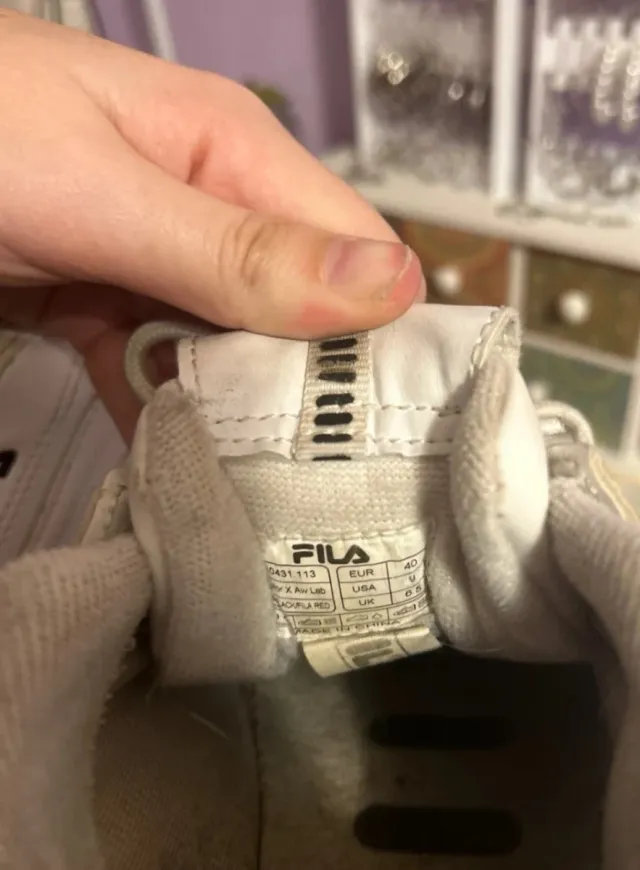 Zapatillas Fila Disruptor Blancas