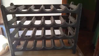 Botellero modular de 4 baldas