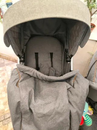 Carrito para bebé + capazo Kikkaboo