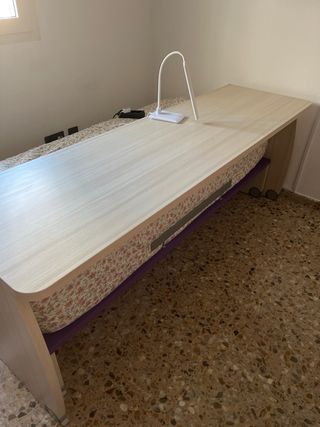 Cama nido con escritorio y cajones