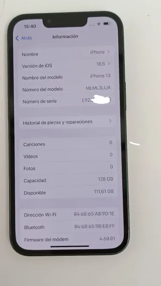 iPhone 13 128GB C3Y3490