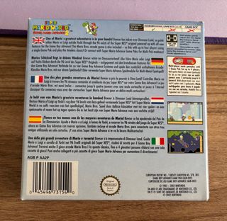 Super Mario World GBA Nintendo + Yoshi's Island