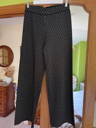 Pantalón ancho Sfera estampado S