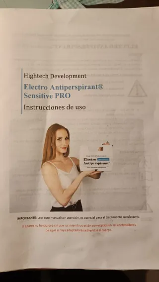 Electro Antiperspirant PRO Iontophoresis