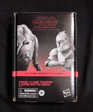 Star Wars Phase I Clone Trooper & Super Battle Dro