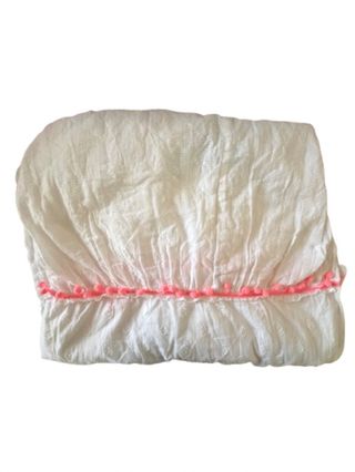 Maxi Dress SIYA Boho Chic Ricami Pomponi