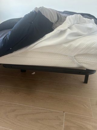 Cama 160x200cm: Somier, Colchón, Topper y mesita