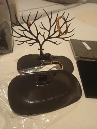 Lote organizadores y expositores de joyería - Nuev