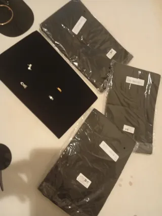 Lote organizadores y expositores de joyería - Nuev