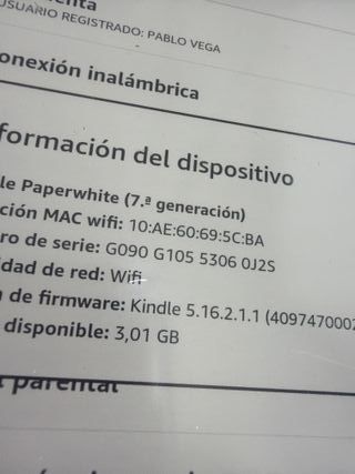 Amazon Kindle 7ª Gen 4GB Negro14