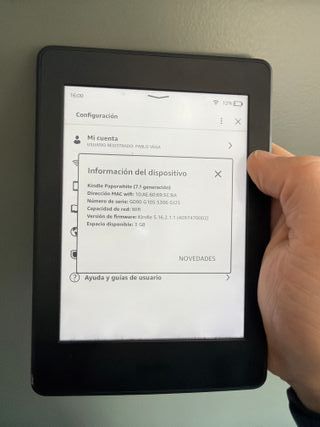 Amazon Kindle 7ª Gen 4GB Negro14