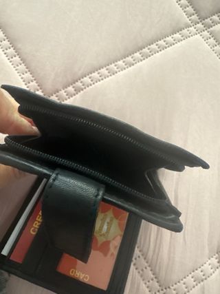 Cartera de hombre negra