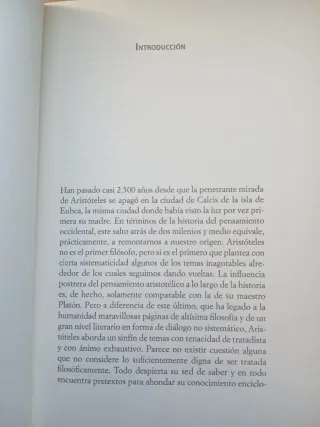 Aristóteles. Oriol Ponsati- Muela.