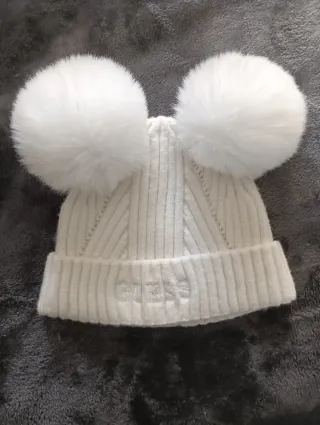 Cappello Guess bianco neonata 12-18 mesi