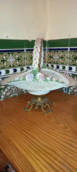 Cestas de cerámica hechas a mano