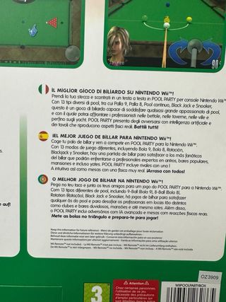 Pack Pool Party Wii + Palo Biliar
