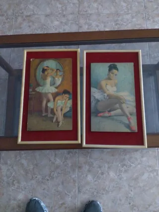 2 Cuadros Bailarinas