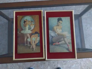 2 Cuadros Bailarinas