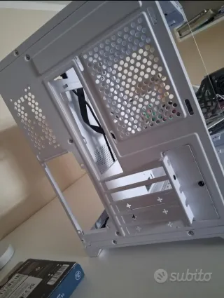 Case PC M-ATX Bianco
