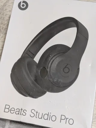 Cascos Beats Studio Pro Marron/blanco/negro