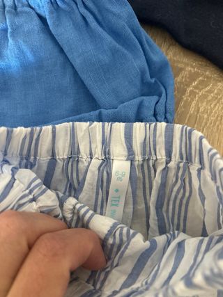 Lote de 3 Cubre pañal bebé niño 6-9 meses