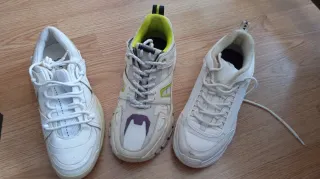 Zapatillas Fila Blancas + 3 Pares Regalo