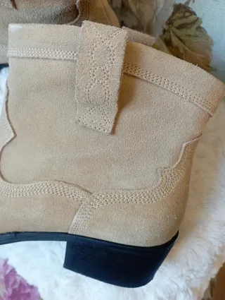 Botines piel Zara Talla 36