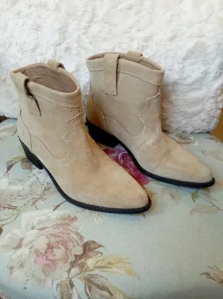 Botines piel Zara Talla 36