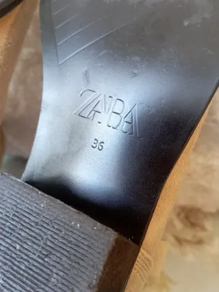 Botines piel Zara Talla 36