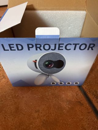 Proyector LED Blanco y Gris
